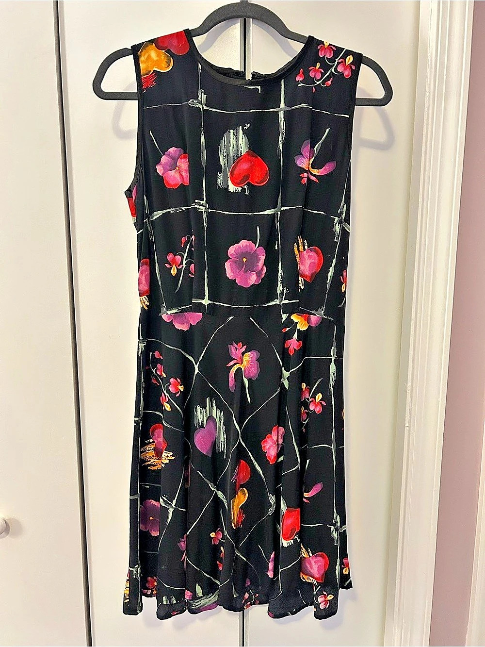 Vintage E.D. Michaels Floral Mini Dress